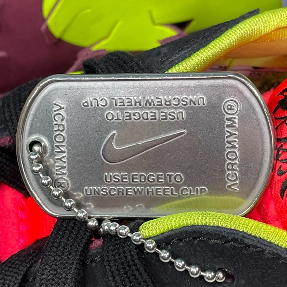 Nike Blazer Low Acronym Customizable Maroon & Black Basketball Size 10 Sneakers - Picture 8 of 14